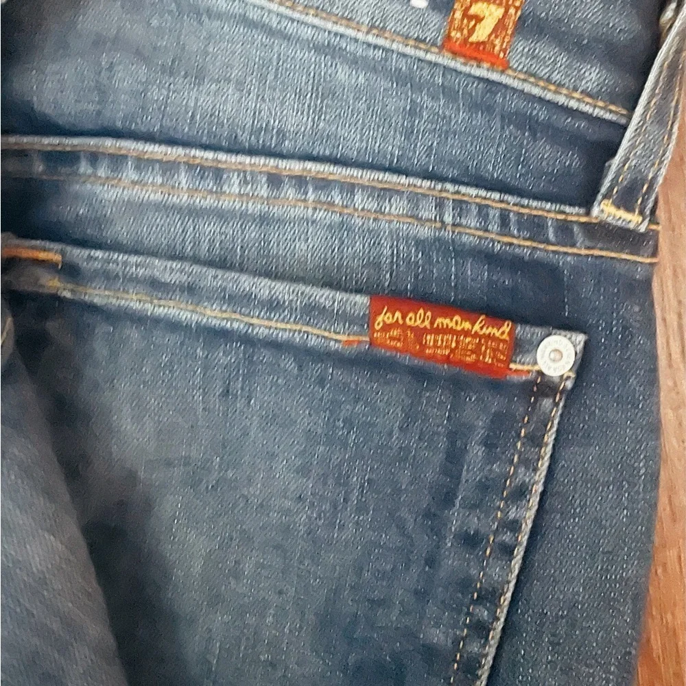 7 For All Mankind Skinny Denim - Picture 3 of 7